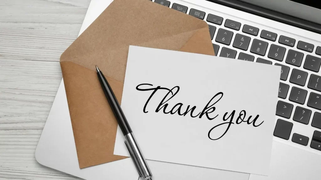 Thank You